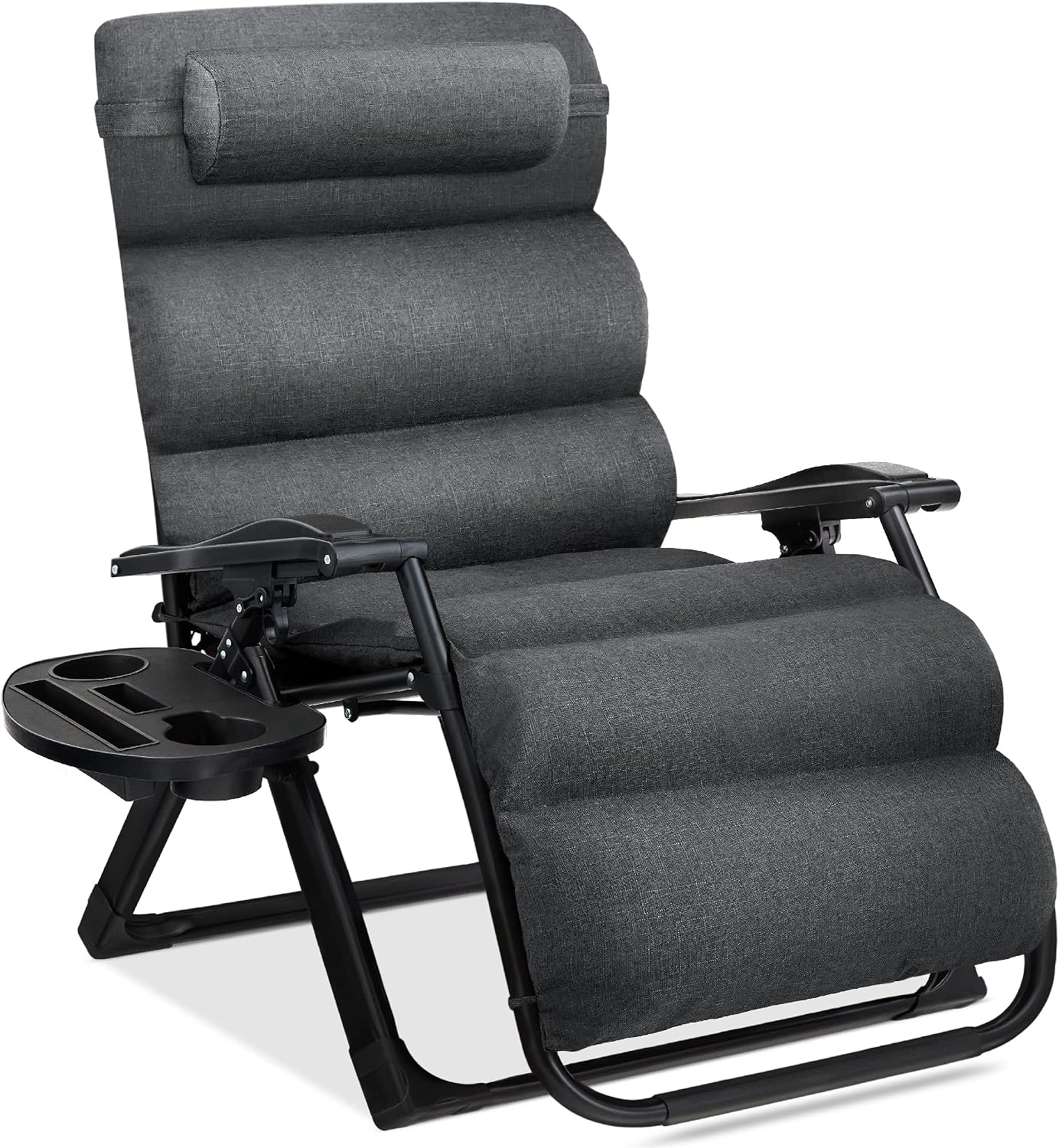 Oversized Fossil Gray Zero Gravity Chair